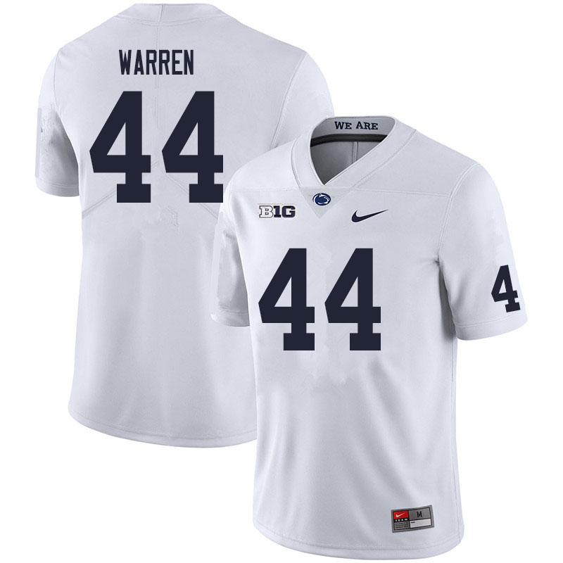 NCAA Nike Men's Penn State Nittany Lions Tyler Warren #44 College Football Authentic White Stitched Jersey OXO1898EY